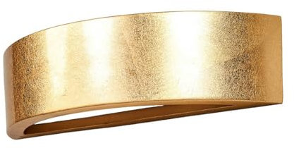 Wall Light 'Jasin' dimmable (Modern) in Gold Made of Plaster/Clay for e.g. Living Room & Dining Room (1 Light Source, E14) from Lindby | Wall Lighting, Wall lamp