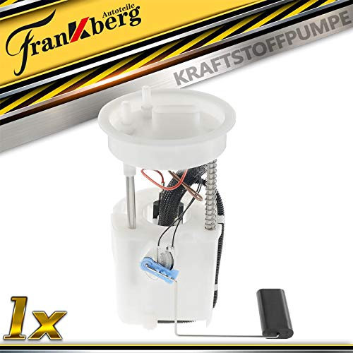 Frankberg Kraftstoffpumpe Benzinpumpe Kraftstoff-Fördereinheit Modul Satz ohne Drucksensor 4-Polig Kompatibel mit Fabia II 542 Polo 9A 9N Fabia II Combi 545 Replace# 6Q0919051J