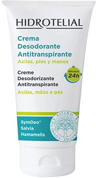 HIDROTELIAL Crema Desodorante Antitranspirante 50 Ml