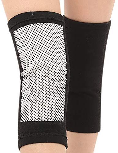ITODA Kniewärmer Winter Knieschoner Anti Rutsch Kniebandage Thermo Knieorthese Wärmetherapie Knieschützer Elastische Beinstulpen Wärmerschutz Kniestrumpf Knieunterstützung für Freizeit Tanzen