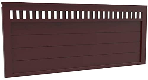 PEJECAR Muebles Cabecero de Madera Bora (Flotante), para Pared. para Camas de 180 | Cabezal Madera Pino | Dormitorio Matrimonio (Nogal, Cama 180 (190 cm))