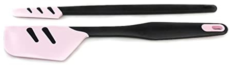 Tupperware Griffbereit Top-Schaber Set schwarz-rosa D167 Silikon