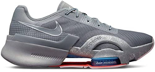 Nike Air Zoom Superrep 3 Herren Trainers DC9115 Sneakers Schuhe (UK 7 US 8 EU 41, cool Grey metallic Silver 004)