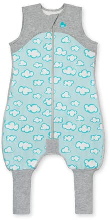 Love To Dream Organischer Schlafanzug, 2 Tog, Türkis, 6-12 m, Von Hebammen empfohlen