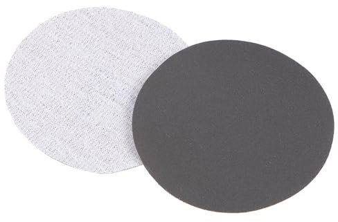 CoCud Dischi Abrasivi con Chiusura a Strappo, 3 75mm Carta Vetrata Grana 600 Dischi Finitura in Carburo di Silicio - (Applicazioni: per Legno Metallo Cartongesso), 10pz