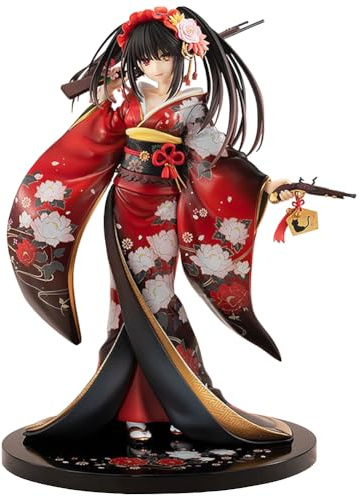 Xinchangda Date A Live Figurines, Statues d'anime Tokisaki Kurumi PVC Modèle Figurine d'action pour Noël 23 cm