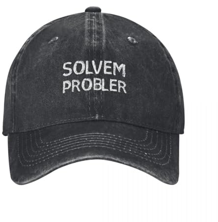 EIILHUED solvem probler Baseball Cap ble Hut Fischerhut Geburtstag Frauen Hüte Herren