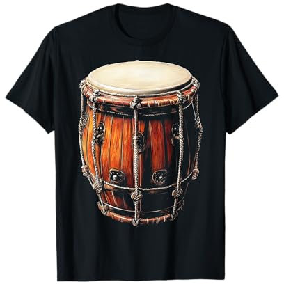 Timbales avec motif d'instrument de musique T-Shirt
