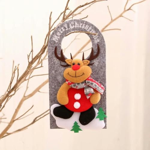 Weihnachtsstrumpf Dekoration Anhänger Geschenktüte Weihnachtsbaum Spielzeug Ornamente Weihnachten Home Dekoration Neujahr Zubehör-42deer11