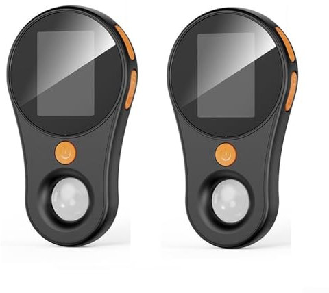 Microscopio portátil para teléfono móvil con aumento de 500x, 2 piezas de diseño recargable