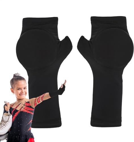 Schlittschuh-Handschuhe, Eissport-Handsicherheitsausrüstung, Kinder, Eiskunstlauf, Sport, Handschutzpolster für Damen