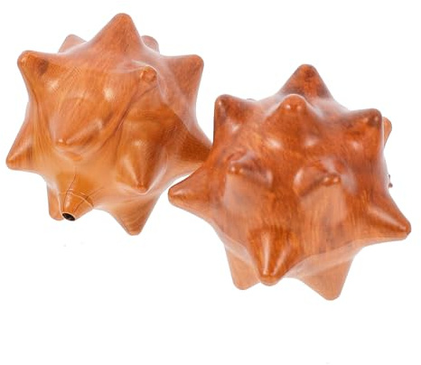 WOFASHPURET 2 Stück Massageball für Hände aus Pvc Praktisches Handmassage Zubehör zur Druckentlastung und Akupressur für Fitness und Büro