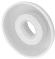6 pièces de Housses pour écouteurs pour Oppo Enco Air 2i/Air 3i/Air 3 Pro/Air 4 Pro/Free 3, Embouts en Silicone pour écouteurs Intra-Auriculaires, Housses pour écouteurs S M L (Blanc Lait)
