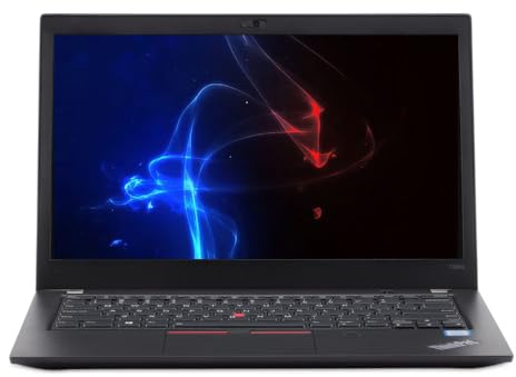 Lenovo ThinkPad T480s Business Laptop, 14-Inch Notebook, Intel Core i5-8250U, 16GB RAM, 256GB SSD, QWERTY Keyboard, CAM, Windows 11 Pro (Renewed)
