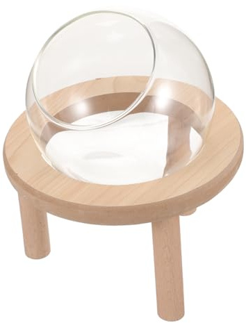 HAPINARY Sandbadewanne aus Glas für Kleine Haustiere Einfache Reinigung und Praktisches Design für Hamster und Meerschweinchen im Käfig