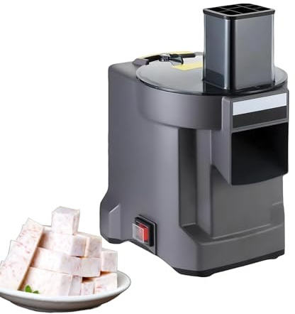 Coupe-Légumes Professionnel Robot De Cuisine Hachoir électrique, Robot Culinaire Automatique 3 En 1 Pour Couper En Dés, Trancher Et Râper, Pour Cuisine Professionnelle
