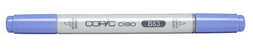 Copic Ciao Coloured Marker Pen - (B-63) Light Hydrangea, For Art & Crafts, Colouring, Graphics, Highlighter, Design, Anime, Professional & Beginners, Art Supplies & Colouring Books