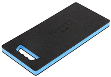 GEDORE Kniebrett mit Griffmulde, Zuverlässiger Schutz für die Knie, Fester Schaumstoff, Blau/Schwarz