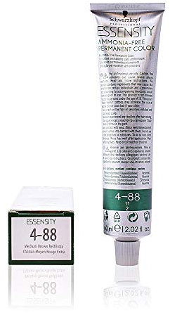 Schwarzkopf Professional Essensity Permanent Color Ammonia Free Tinte Tono 4-88 - 60 ml