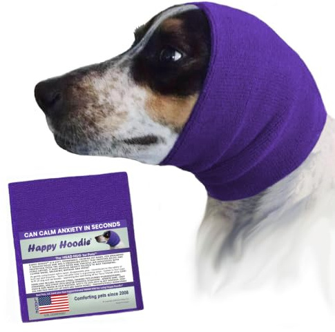 Happy Hoodie The Original Dog & Cat Calming Band for Noise & Anxiety Relief