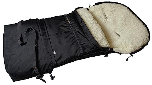 Bergsteiger Fußsack, Kinderwagen Winterfußsack 5-in-1, Gurtschlitze, für Babyschale, Babywanne, Sportwagen, Öko-Tex 100, Bergsteiger Kinderwagen-Zubehör