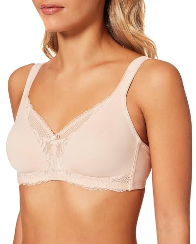 Triumph - Modern Lace + Cotton N - Damen - BH ohne Bügel - Fester Halt - mit Spitzen-Details