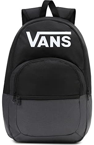 Vans Ranged 2, Zaino Unisex Adulto, Asfalto Nero, Taglia unica