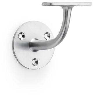 Alexander & Wilks Satin Chrome Handrail Bracket - AW750SC