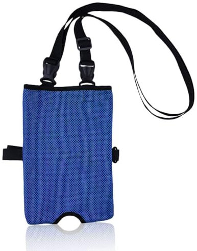 WUMZIRA Supporto per Sacca per Drenaggio Urinario, Copertura per Sacca per Catetere da con Cinturino Regolabile, Contenitore Urine, per Urina Durevole Supporto per Sacca per Catetere, Blu