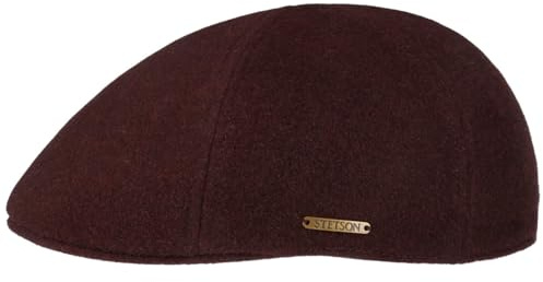 Stetson Texas Wool Casquette Plate Gatsby Laine Homme Automne Hiver