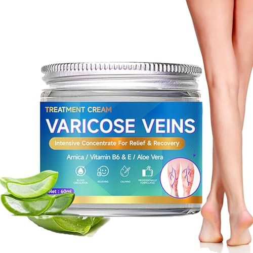 Varicose Veins Cream, Varicose Veins Treatment for Legs, Spider Veins Soothing Cream, Improve Blood Circulation (1)