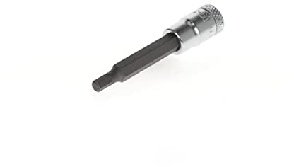 GEDORE Schraubendrehereinsatz Bit Innensechskant, lang, SW 4 mm, 1/4 6,3 mm, Schraubenziehereinsatz, Werkzeug, IN 20 L4-60