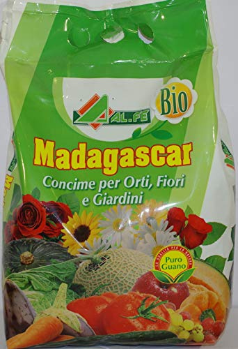 MADAGASCAR CONCIME ORGANICO A BASE DI PURO GUANO CONFEZIONE DA 3 KG