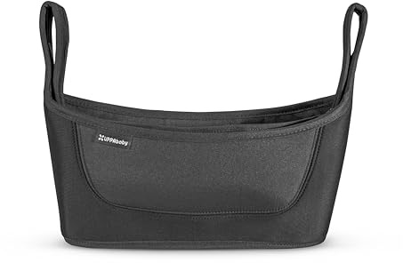 UPPAbaby Carry-All Parent Organizer / Fits on Vista, Cruz, Minu, Minu Duo, G-Series Strollers / Secure Zippered Pocket + Beverage Compartments