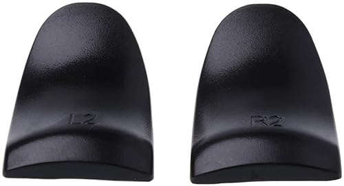 1 x Paar L2 R2 Trigger Extender-Tasten für Playstation 4, PS4 und PS4 Slim, Pro Controller, schwarz