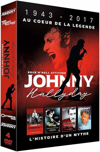 Coffret johnny hallyday, 1943 - 2017 au coeur de la légende [FR Import]
