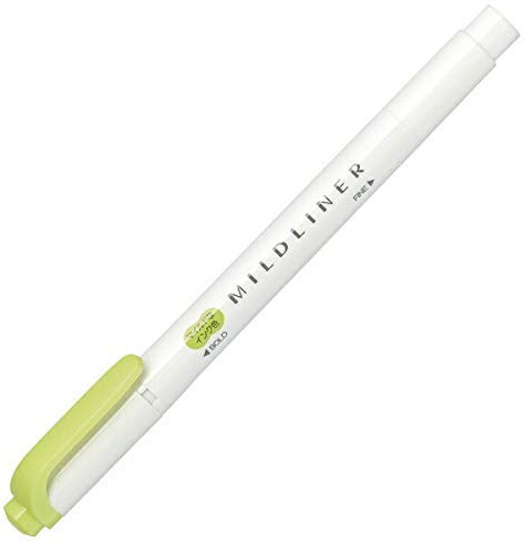 ZEBRA Highlighter MILD LINER [Mild Citrusgrön] (importerad från Japan)