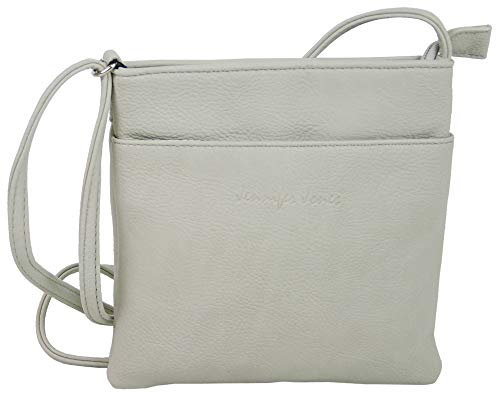 JENNIFER JONES - Kleine schmale Damen Umhängetasche - Brauttasche - Abendtasche