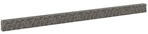 Gabbione con Copertura in Acciaio Zincato 900x30x50 cm-Home
