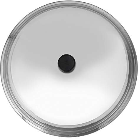 Universal Topfdeckel -Kochtopf Deckel, Universaldeckel für Töpfe, multifunktionaler Anti-Verbrühungstopfschutz, Küchenwerkzeug (40 cm) Glasdeckel