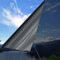 Moulaelos Protector Solar para Ventana, Lámina de Espejo Autoadhesiva, 99% Protección UV, Protección Solar, Gris, 90 x 200 cm