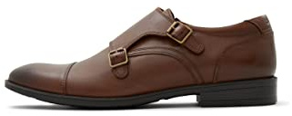 ALDO Mocassino da uomo Rupert Monk-Strap, Cognac, 39 EU
