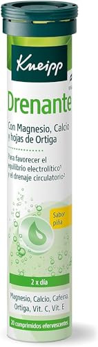 Kneipp Drenante Comprimidos Efervescentes Piña 20 U Unisex