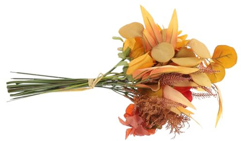 Warmhm Herbststrauß Künstliche Blumen Home Store Hochzeitsdekoration Realistischer Simulationsstrauß Keine Pflege Erforderlich