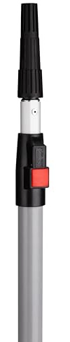 Skimflex EXT Pole Plastering Spatula – Skimflex Telescopic Pole fits Quick Release Bracket – Extends 800mm to 1.4m – Fits Qik Change Skimming Spatulas for Walls & Ceilings