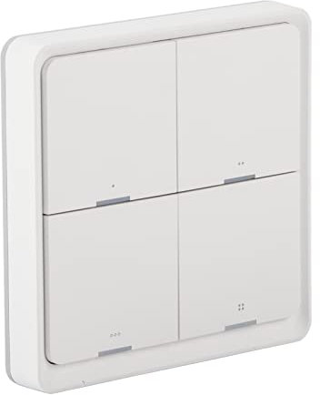 Panel Inteligente de 4 Vías sin Interruptor de Cable con Indicador LED, Control de Aplicación para, Fácil Instalación