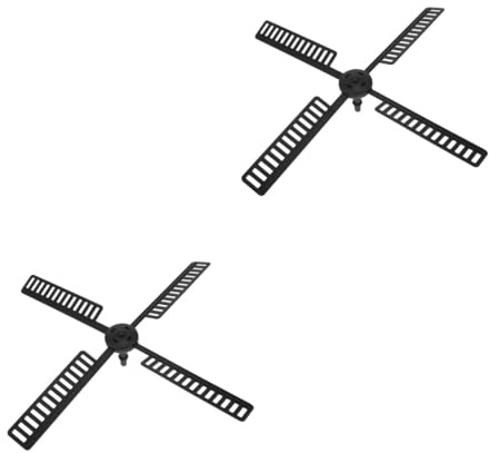 VANZACK Pales Éolienne Plastique pour Moulin à Vent de Jardin Éolienne Accessoires