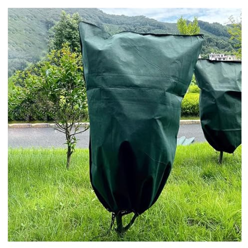 manta termica para plantas Lonas Antiheladas Para Plantas Para Protección Invernal, Bolsas De Tela Para Cubrir Árboles Con Cordón, Para Rosales Grandes, Higueras Y Cítricos(150x300cm/59x118in)