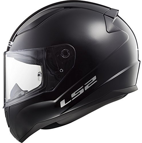 LS2, Casco Moto Integrale RAPID SOLID Gloss Black, XL