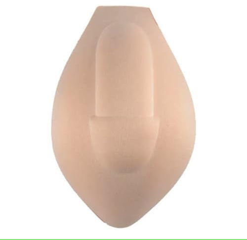 EROSPA® Penis Pouch Push Up Pad - Slip-Einlage - String Badehose Shorts Pants - Hautfarben